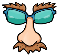 Glasses and mustach